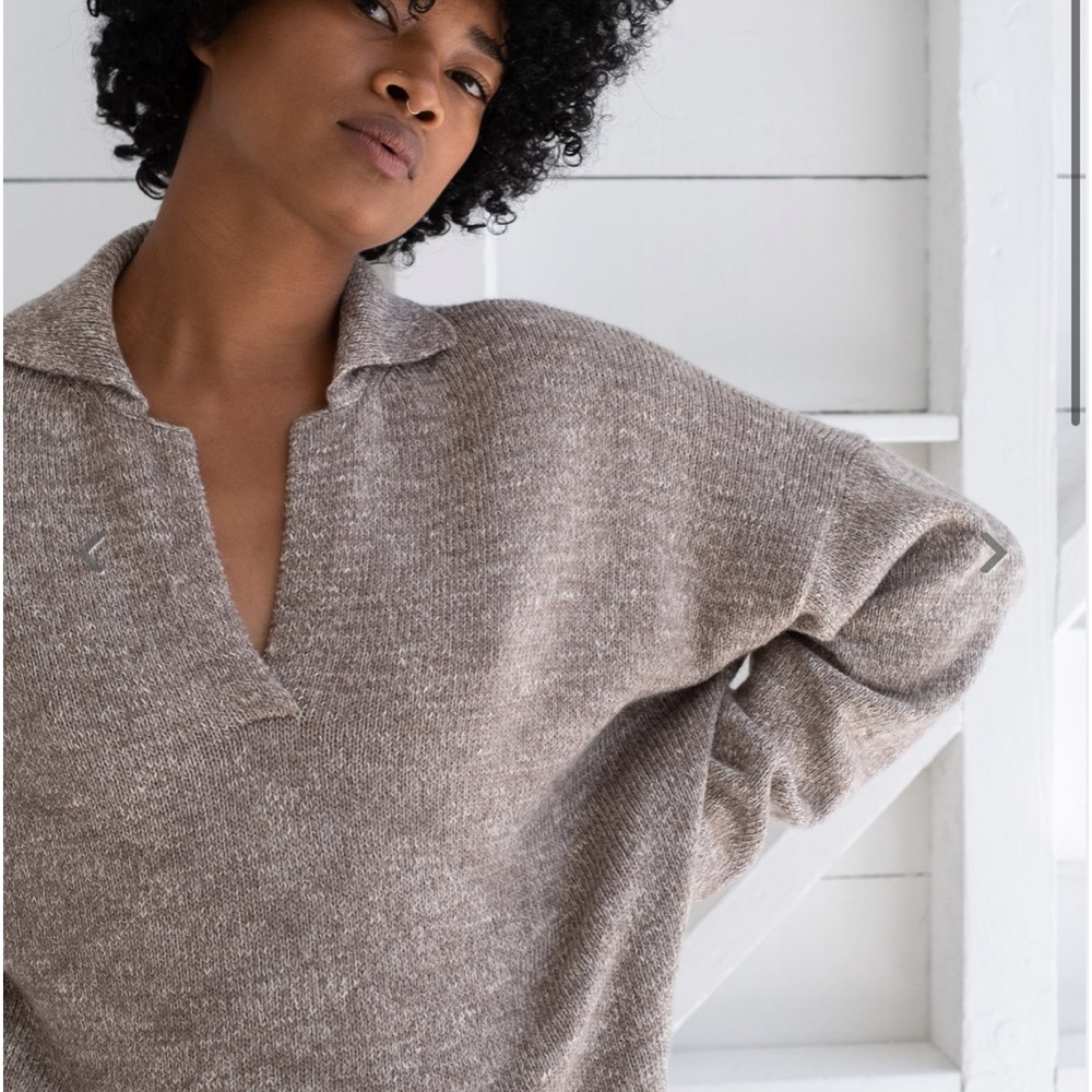 Lauren Manoogian S/S 2022 knit Merino/Cotton sweater